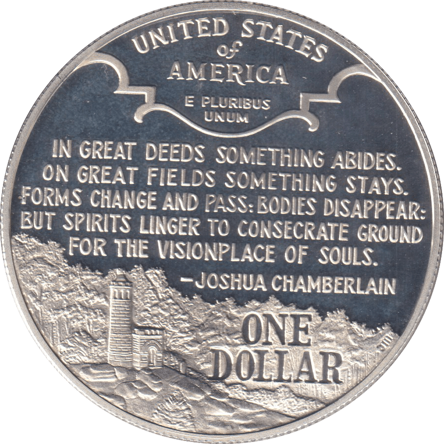 1995 SILVER ONE DOLLAR - SILVER WORLD COINS - Cambridgeshire Coins