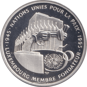 1995 SILVER PROOF 100 FRANC LUXEMBOURG - SILVER WORLD COINS - Cambridgeshire Coins