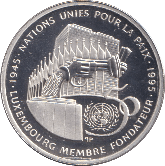 1995 SILVER PROOF 100 FRANC LUXEMBOURG - SILVER WORLD COINS - Cambridgeshire Coins