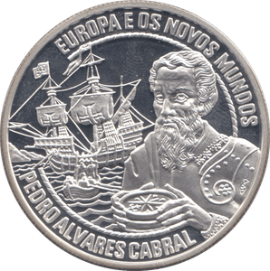 1995 SILVER PROOF 25 ECU PORTUGAL - SILVER WORLD COINS - Cambridgeshire Coins
