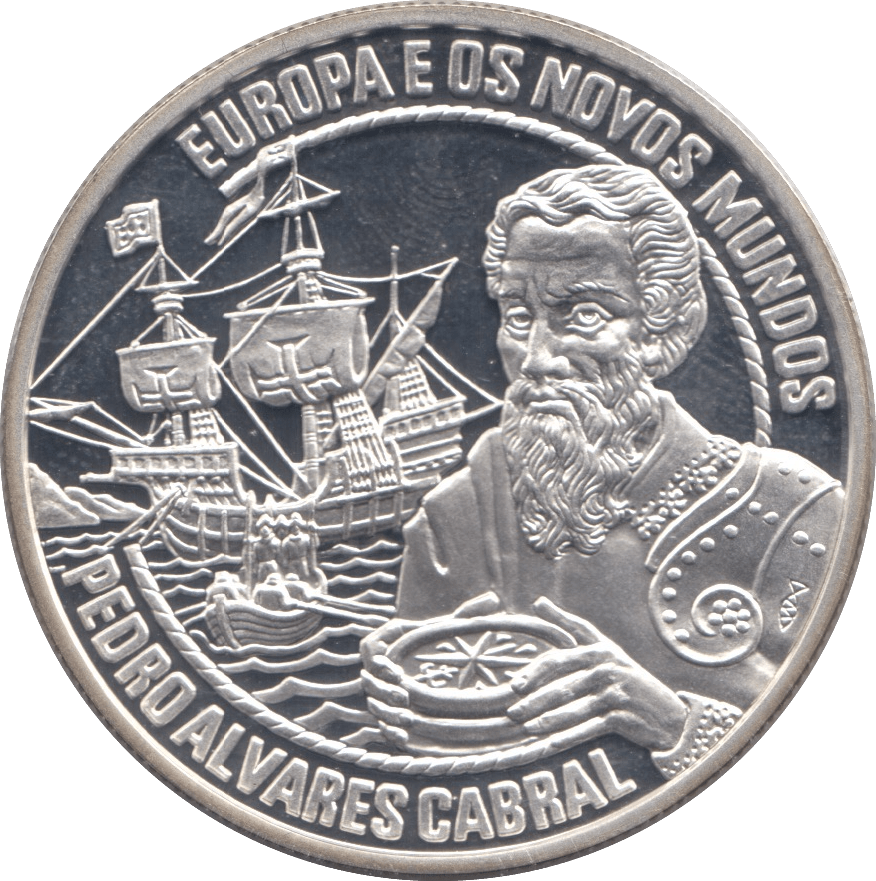 1995 SILVER PROOF 25 ECU PORTUGAL - SILVER WORLD COINS - Cambridgeshire Coins