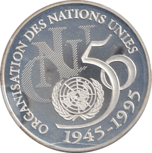 1995 SILVER PROOF 5 FRANC FRANCE - SILVER WORLD COINS - Cambridgeshire Coins