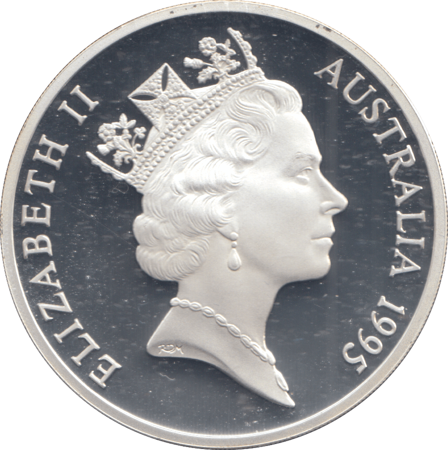 1995 SILVER PROOF AUSTRALIA 5 DOLLARS - Silver Proof - Cambridgeshire Coins