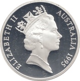1995 SILVER PROOF AUSTRALIA 5 DOLLARS - Silver Proof - Cambridgeshire Coins