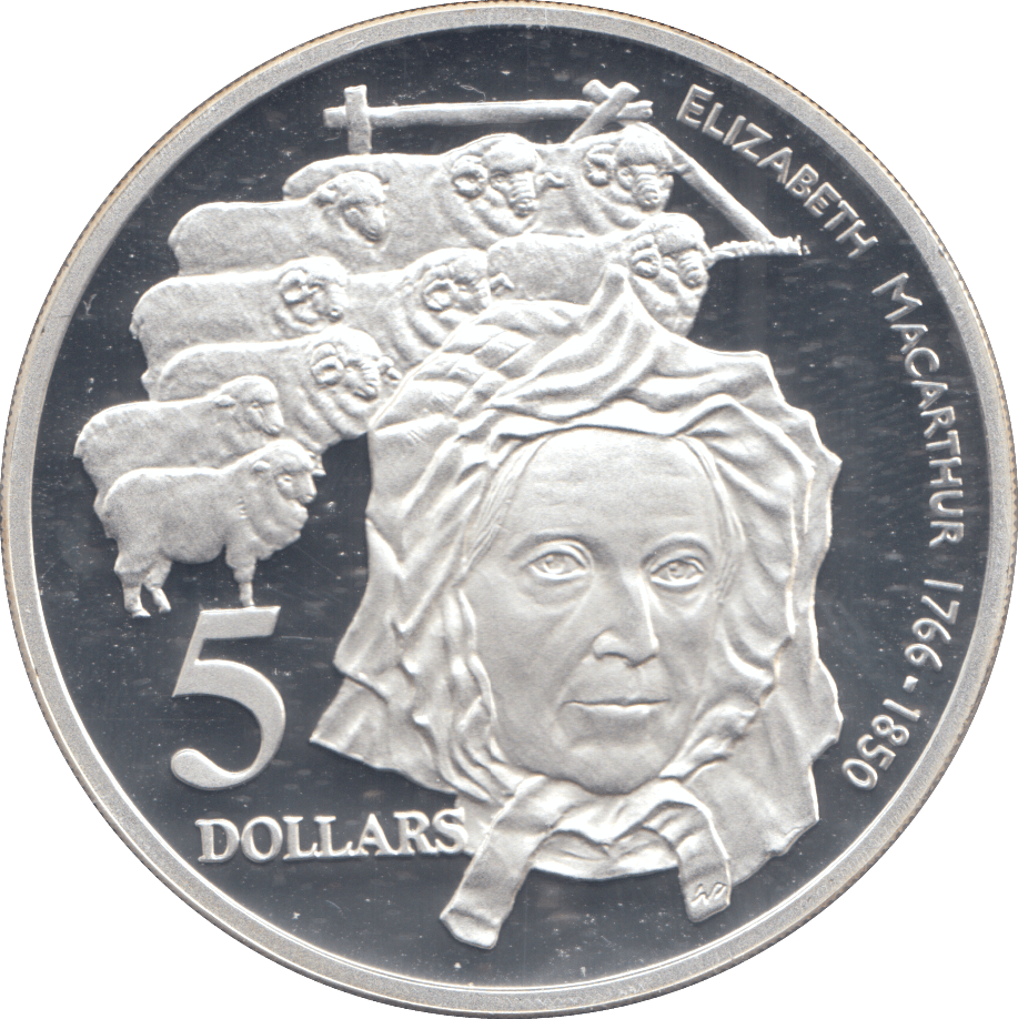 1995 SILVER PROOF AUSTRALIA 5 DOLLARS - Silver Proof - Cambridgeshire Coins