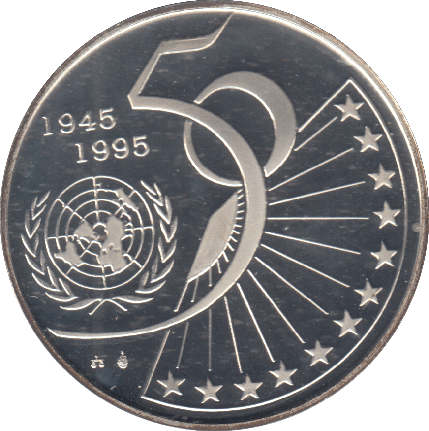 1995 SILVER PROOF BELGIUM 5 ECU - Silver Proof - Cambridgeshire Coins