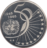 1995 SILVER PROOF BELGIUM 5 ECU - Silver Proof - Cambridgeshire Coins