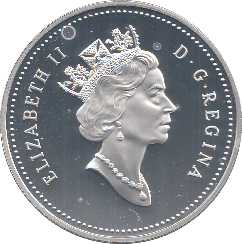 1995 SILVER PROOF CANADA DOLLAR - WORLD COINS - Cambridgeshire Coins