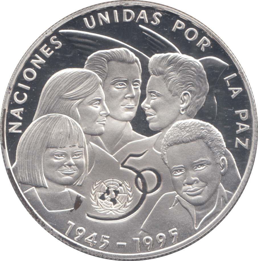 1995 SILVER PROOF CUBA 10 PESOS - Silver Proof - Cambridgeshire Coins
