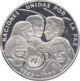 1995 SILVER PROOF CUBA 10 PESOS - Silver Proof - Cambridgeshire Coins