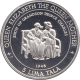 1995 SILVER PROOF FIVE LIMA TOKELAU - SILVER WORLD COINS - Cambridgeshire Coins