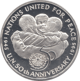1995 SILVER PROOF JAMAICA 25 DOLLARS - Silver Proof - Cambridgeshire Coins