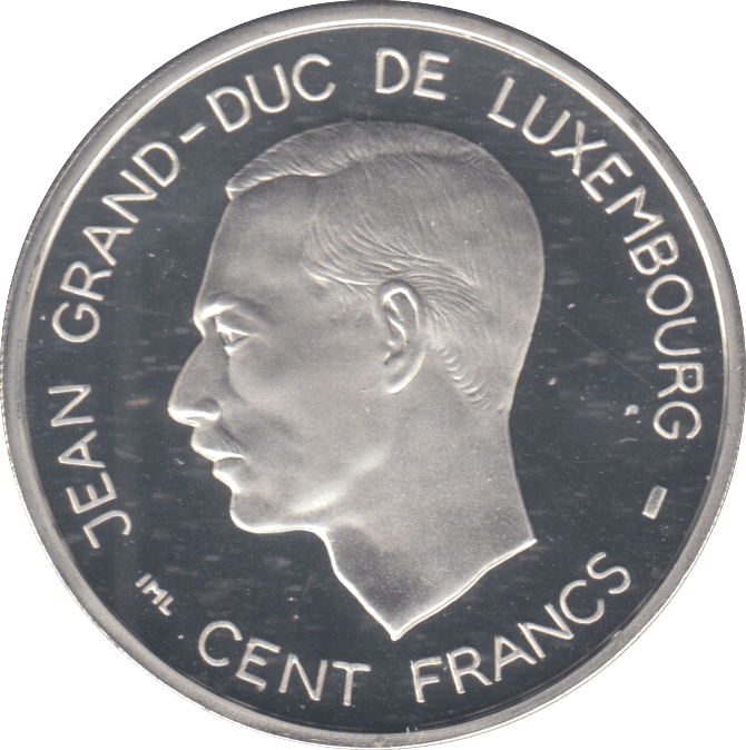 1995 SILVER PROOF LUXEMBURG 100 FRANCS - Silver Proof - Cambridgeshire Coins