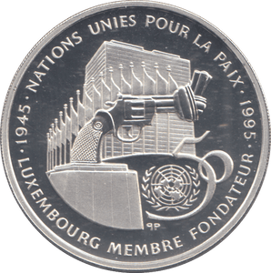 1995 SILVER PROOF LUXEMBURG 100 FRANCS - Silver Proof - Cambridgeshire Coins