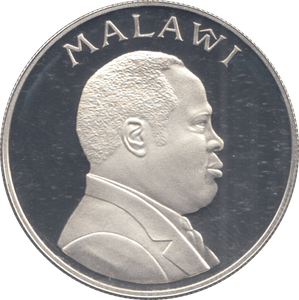 1995 SILVER PROOF MALAWI 5 KWACHA - Silver Proof - Cambridgeshire Coins