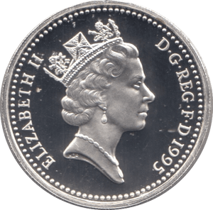 1995 SILVER PROOF ONE POUND £1 WELSH DRAGON - SILVER WORLD COINS - Cambridgeshire Coins