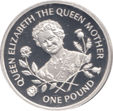 1995 SILVER PROOF ONE POUND GUERNSEY - SILVER WORLD COINS - Cambridgeshire Coins