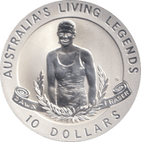 1995 SILVER PROOF TEN DOLLAR AUSTRALIA - SILVER WORLD COINS - Cambridgeshire Coins