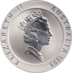 1995 SILVER PROOF TEN DOLLAR AUSTRALIA - SILVER WORLD COINS - Cambridgeshire Coins