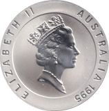 1995 SILVER PROOF TEN DOLLAR AUSTRALIA - SILVER WORLD COINS - Cambridgeshire Coins