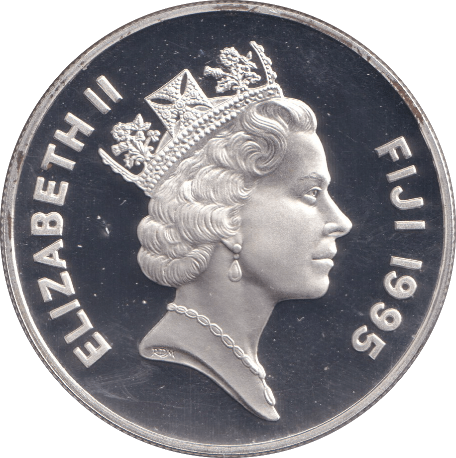 1995 SILVER PROOF TEN DOLLARS QUEEN MOTHER - SILVER WORLD COINS - Cambridgeshire Coins