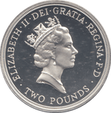 1995 SILVER PROOF TWO POUNDS UNITED NATIONS - £2 Silver Proof - Cambridgeshire Coins