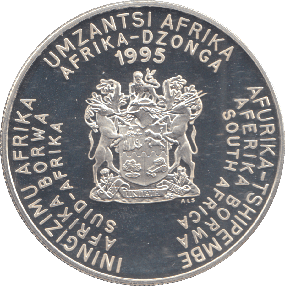 1995 SOUTH AFRICA 2 RAND - Silver Proof - Cambridgeshire Coins