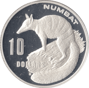 1995 TEN DOLLARS SILVER PROOF AUSTRALIA - SILVER WORLD COINS - Cambridgeshire Coins