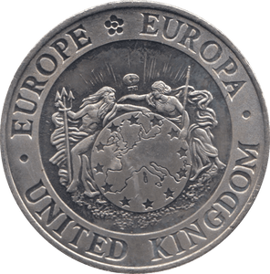 1995 TWENTY FIVE ECU EUROPE - SILVER WORLD COINS - Cambridgeshire Coins