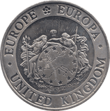 1995 TWENTY FIVE ECU EUROPE - SILVER WORLD COINS - Cambridgeshire Coins