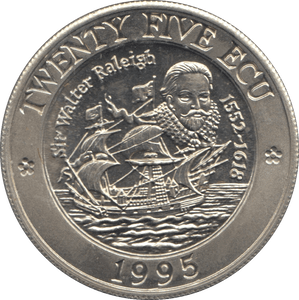 1995 TWENTY FIVE ECU EUROPE - SILVER WORLD COINS - Cambridgeshire Coins