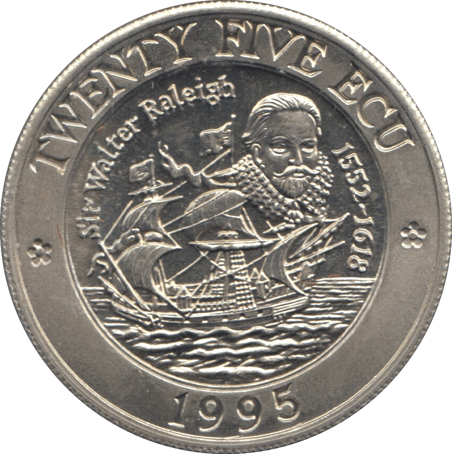 1995 TWENTY FIVE ECU EUROPE - SILVER WORLD COINS - Cambridgeshire Coins