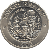 1995 TWENTY FIVE ECU EUROPE - SILVER WORLD COINS - Cambridgeshire Coins