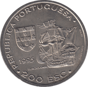 1995 TWO HUNDRED ESC - WORLD COINS - Cambridgeshire Coins