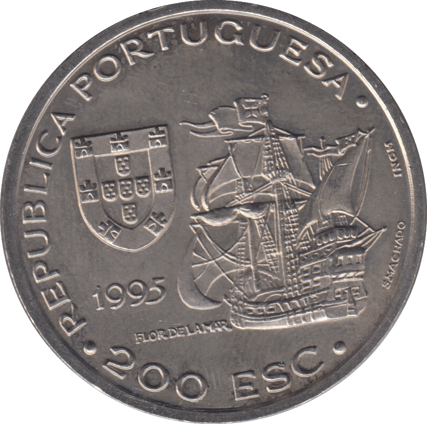 1995 TWO HUNDRED ESC - WORLD COINS - Cambridgeshire Coins