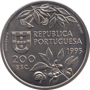 1995 TWO HUNDRED ESC - WORLD COINS - Cambridgeshire Coins