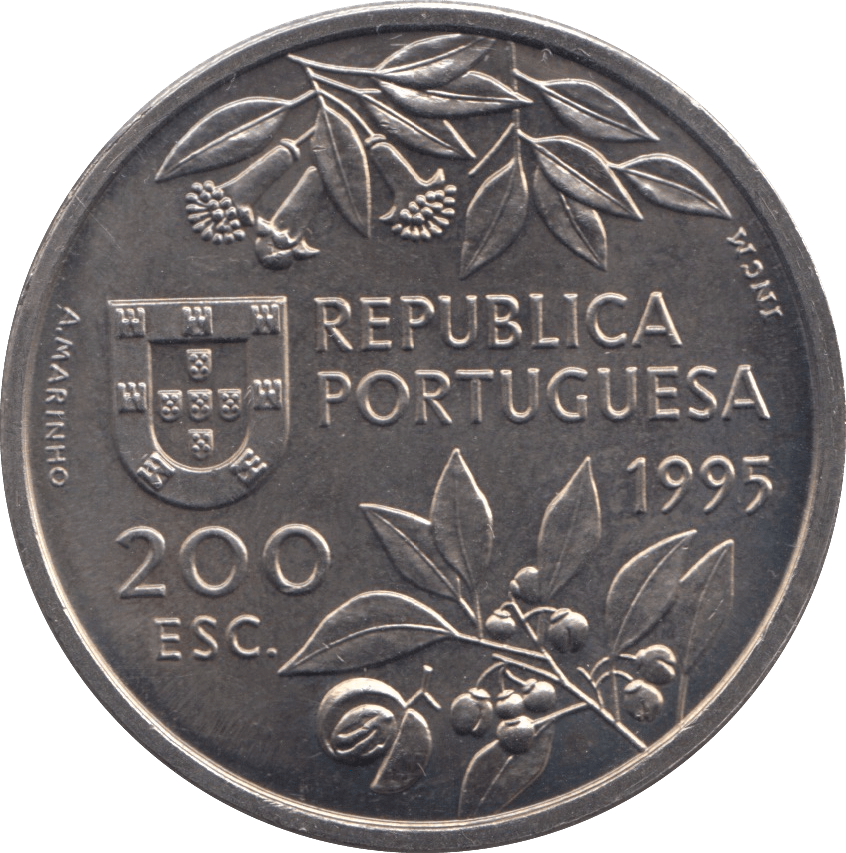 1995 TWO HUNDRED ESC - WORLD COINS - Cambridgeshire Coins