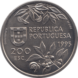 1995 TWO HUNDRED ESC - WORLD COINS - Cambridgeshire Coins