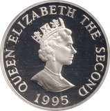 1995 TWO POUNDS BAILIWICK OF JERSEY LIBERATION - SILVER WORLD COINS - Cambridgeshire Coins