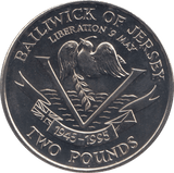 1995 TWO POUNDS JERSEY F426 - WORLD COINS - Cambridgeshire Coins
