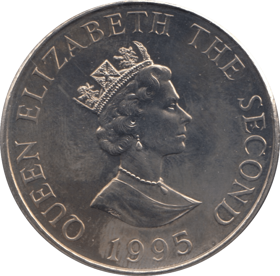 1995 TWO POUNDS JERSEY F426 - WORLD COINS - Cambridgeshire Coins