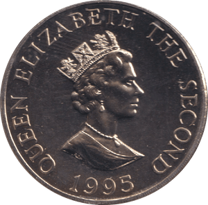 1995 TWO POUNDS JERSEY - WORLD COINS - Cambridgeshire Coins