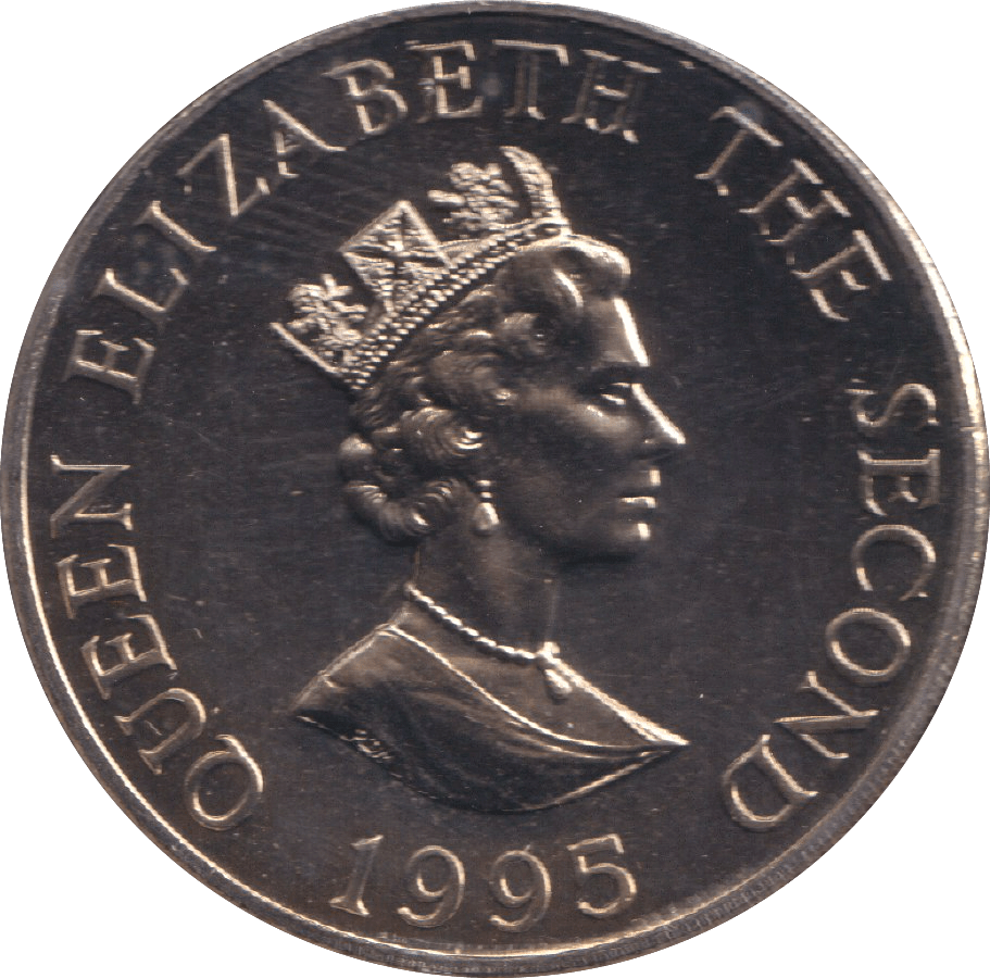 1995 TWO POUNDS JERSEY - WORLD COINS - Cambridgeshire Coins