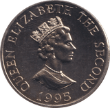 1995 TWO POUNDS JERSEY - WORLD COINS - Cambridgeshire Coins
