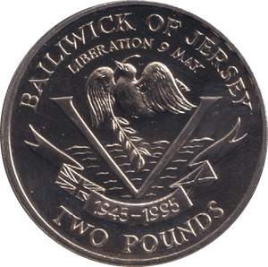 1995 TWO POUNDS JERSEY - WORLD COINS - Cambridgeshire Coins