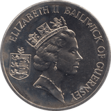 1995 TWO POUNDS LIBERATION ANNIVERSARY GUERNSEY F133 - CROWN - Cambridgeshire Coins