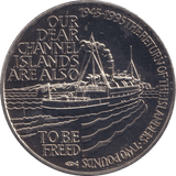 1995 TWO POUNDS THE RETURN OF THE ISLANDERS ALDERNEY - WORLD COINS - Cambridgeshire Coins