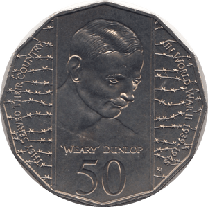 1995 WEARY DUNLOP - WORLD COINS - Cambridgeshire Coins