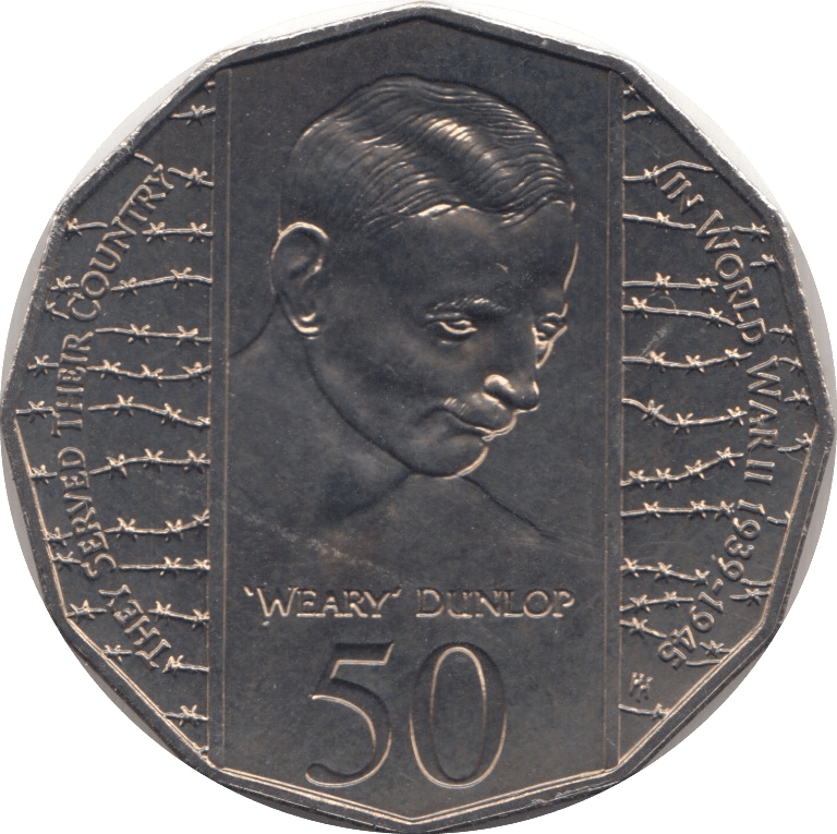 1995 WEARY DUNLOP - WORLD COINS - Cambridgeshire Coins