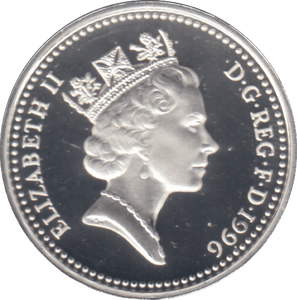 1996 £1 SILVER PROOF - £1 Silver Proof - Cambridgeshire Coins